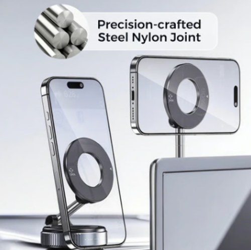 💥Retractable Car Phone Mount - 360° Magnetic Holder