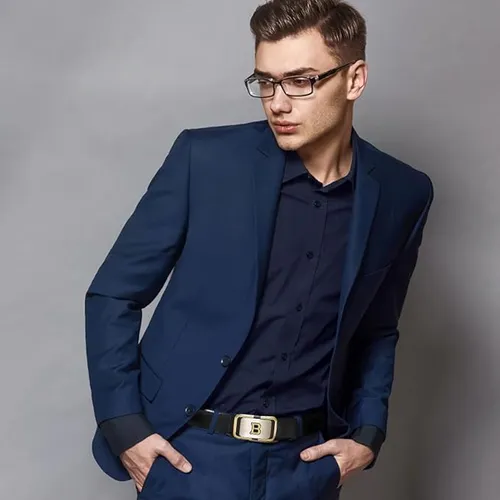 🎁Men's Crocodile-Patterned Automatic Buckle Belt🖤