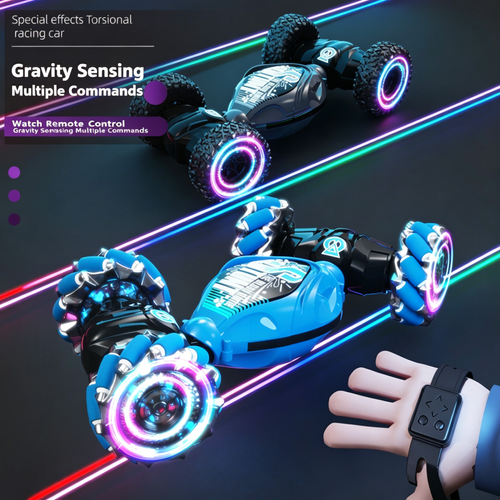 Gesture-Controlled Stunt Twisting Car