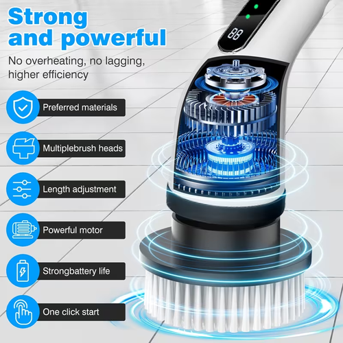 Home cleaning brush