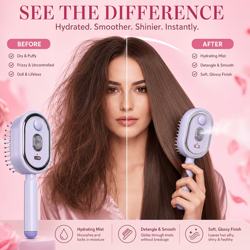 Atomizing comb
