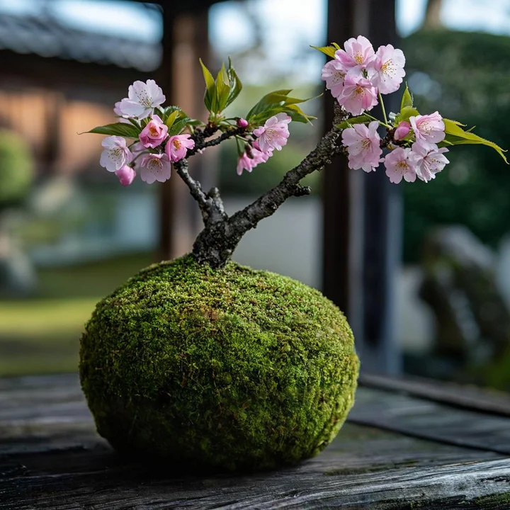 🔥Sakura Cherry Blossom Kokedama (cherry blossom seedsi)