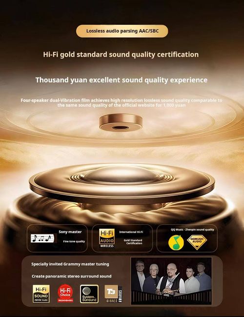 2025 Manhattan琉璃 Wireless Speaker - Home Audio, Powerful Surround Sound for PC & Living Room