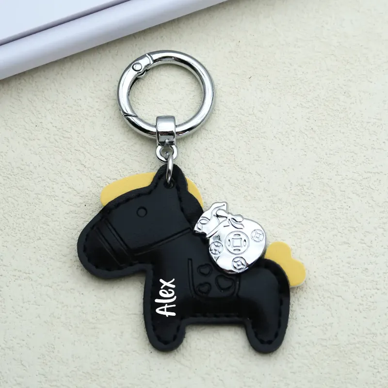 Cherish your childhood memories 🌈 A little pony keychain to accompany you as you grow up.