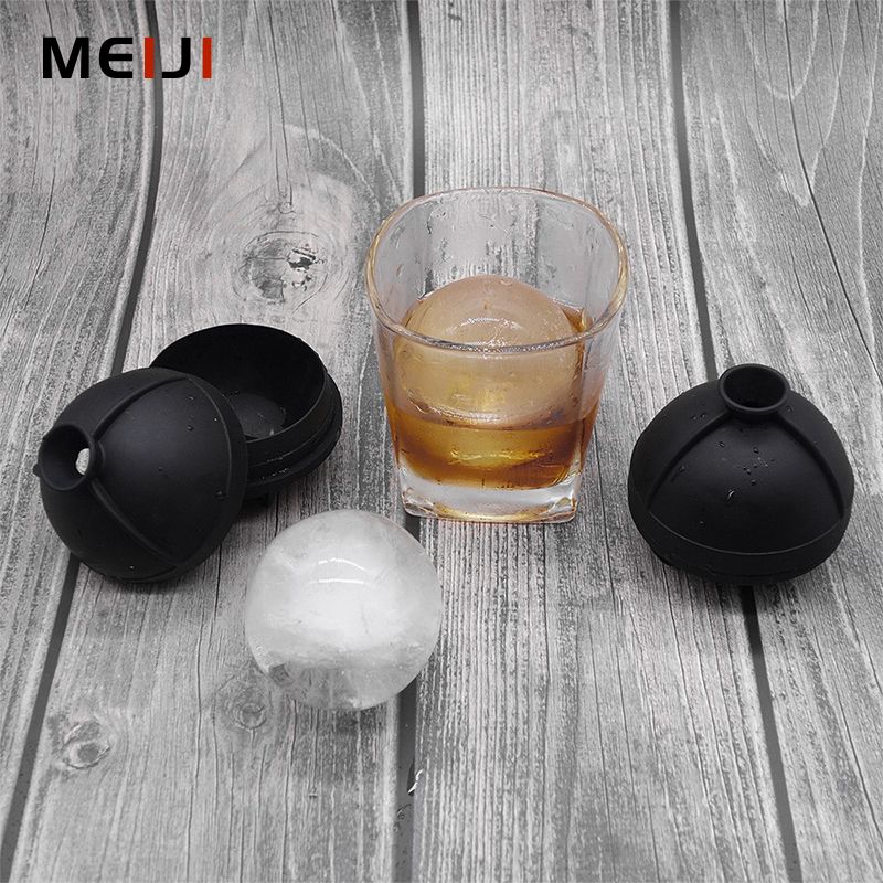 MEIJI 2023 Planner Best Selling Products Kitchen Accessories Factory Reusable Silicone Ice Cube Tray Ice Cube Ball Tray