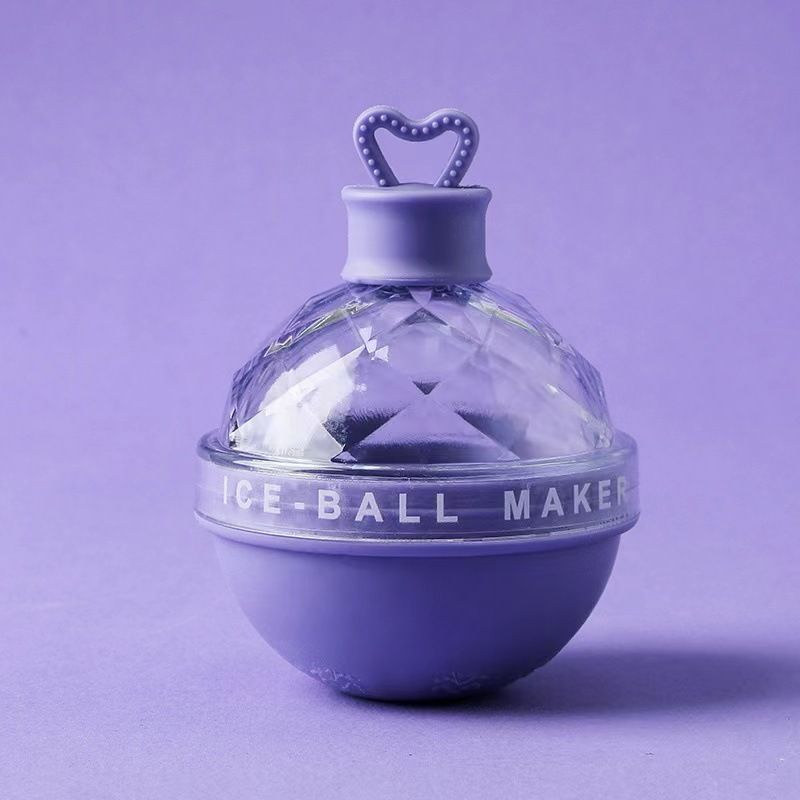 Hot Sale Whiskey Round Ice Cube Molds Creative Ice Cube Trays Silicone Sphere Whiskey Ice Ball Maker
