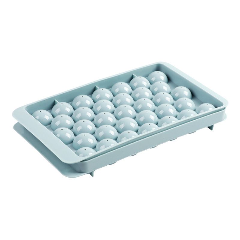 Home Creative Ice Bucket with Lid Plastic Ice Mold Easy To Demoulding Multi-lattice Ice Lattice