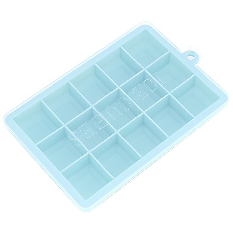 Manufacturer Wholesale Custom BPA Free Ice Mold Easy Release Flexible Silicone Ice Cube Tray