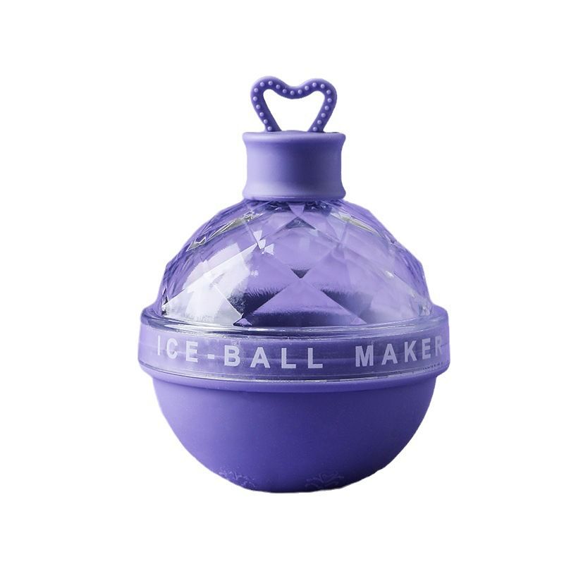 Hot Sale Whiskey Round Ice Cube Molds Creative Ice Cube Trays Silicone Sphere Whiskey Ice Ball Maker