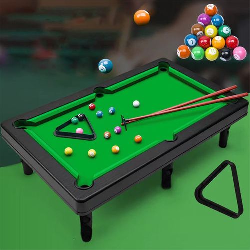 Home Simulation Billiards Boys Girls Puzzle Billiards Parent-Child Interaction Children's Toys Mini Billiards Table Set
