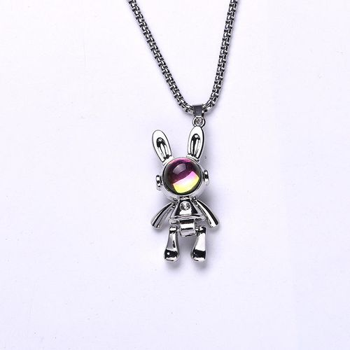 Adjustable Mechanical Rabbit Necklace