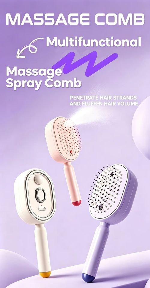 Essential Oil Hair Comb