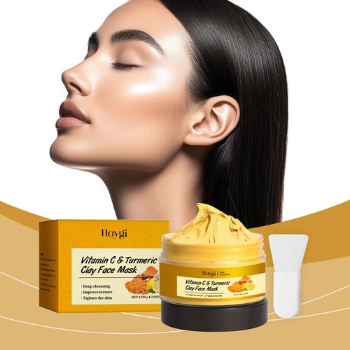 Turmeric & Vitamin C Acne-Clearing Clay Mask