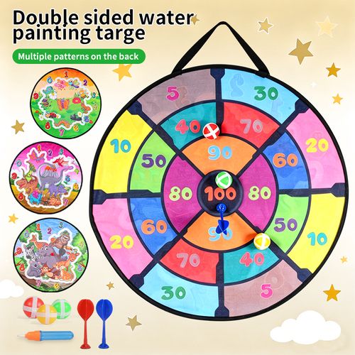 Double-sided water painting target toy