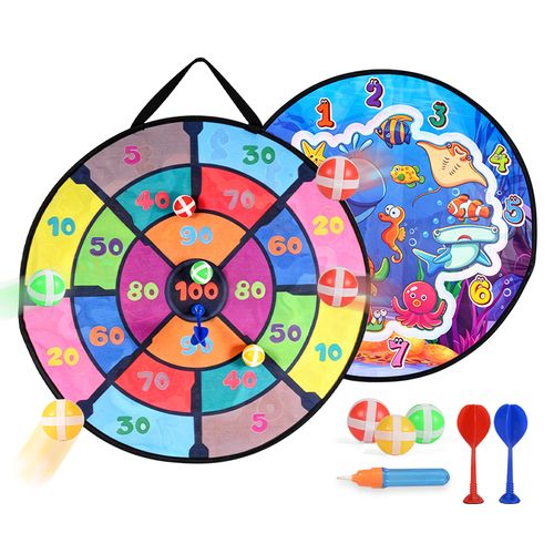 Double-sided water painting target toy hand-eye coordination cartoon graffiti