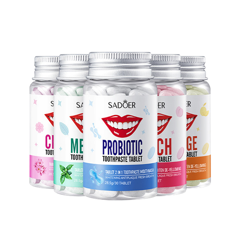 TEETH DECOLORATION AND CLEANING SOLID TOOTHPASTE SERIES