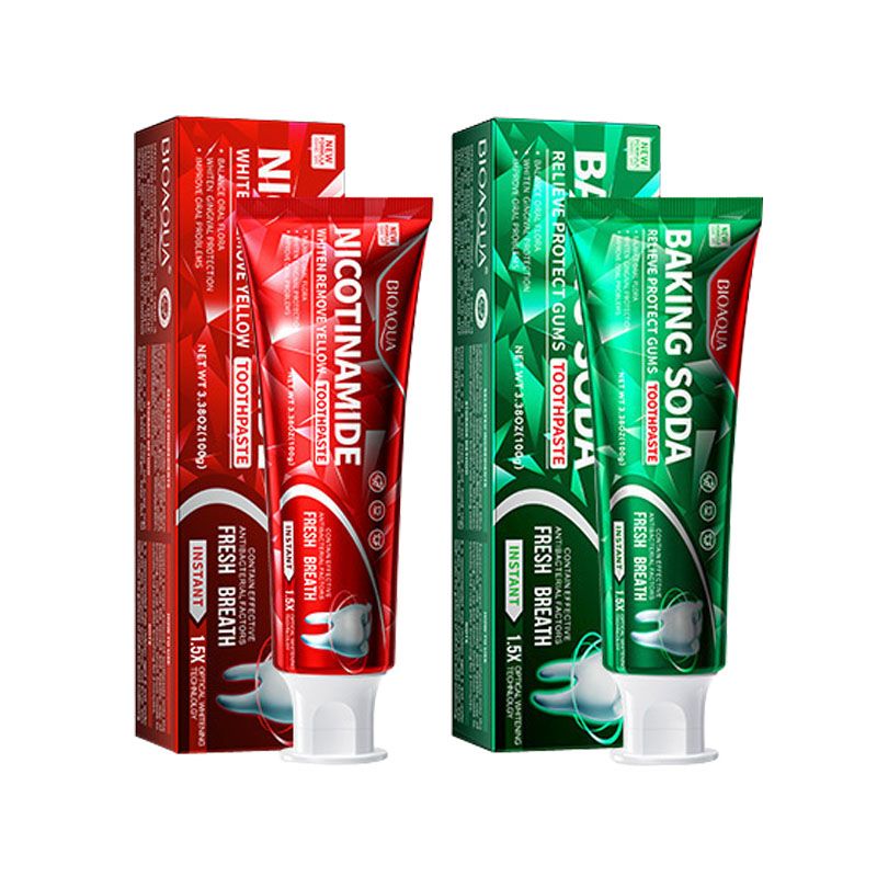 NIACINAMIDE AND BAKING SODA SOOTHING AND GUM - PROTECTING TOOTHPASTE