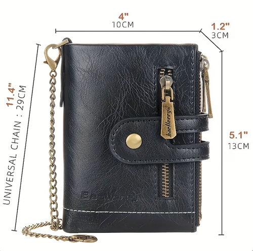 Men's leather wallet