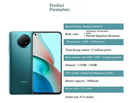 Redmi Note 9 Half New