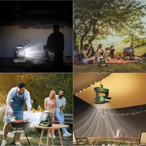 3in1 Use Portable Outdoor Camping Cold Fan
