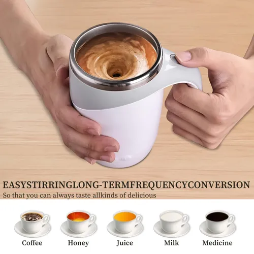 Automatic Magnetic Stirring Thermos Cup