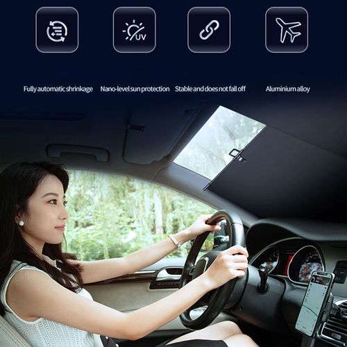 Car windscreen sunshade