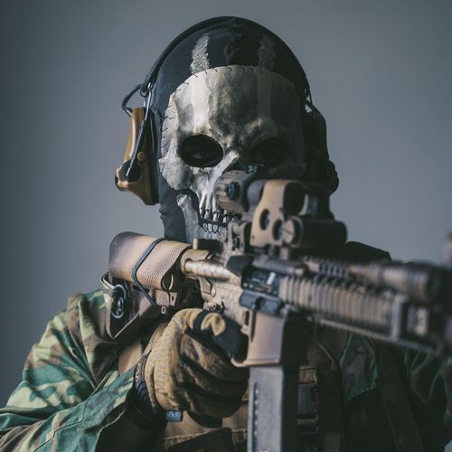 Call of Duty Ghost Skull Roleplay Props