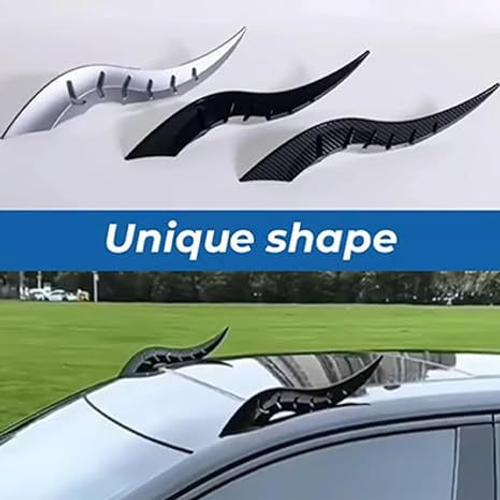2-Pack Personality Upgrade Unique Shaped Car Roof Dragon Horn Kit