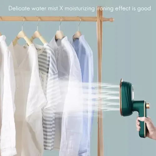 Portable Handheld Electric Iron – Green