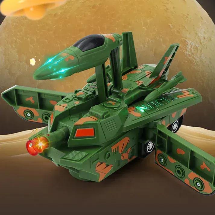 💝🤩Kids Deformation Tank Toy with Lighting & Music🎮