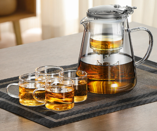 High temperature resistant tea water separation and brewing tea filter