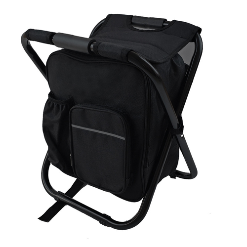Multifunctional Folding Insulated Refrigeration Camping Stool Backpack