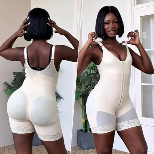 Women's Shaping Bodysuit – Beige, L