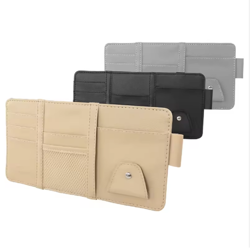 2-Pack Multifunctional Car Visor Storage Pouch