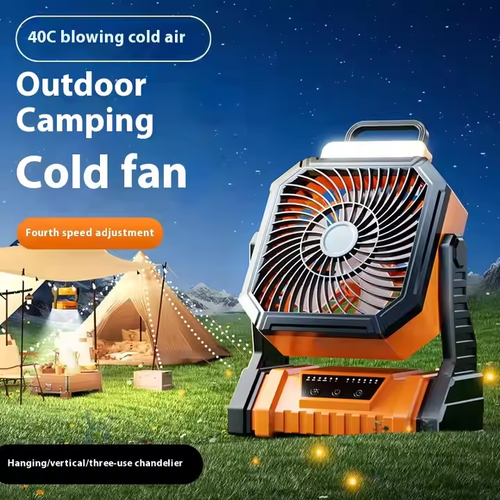 3in1 Use Portable Outdoor Camping Cold Fan