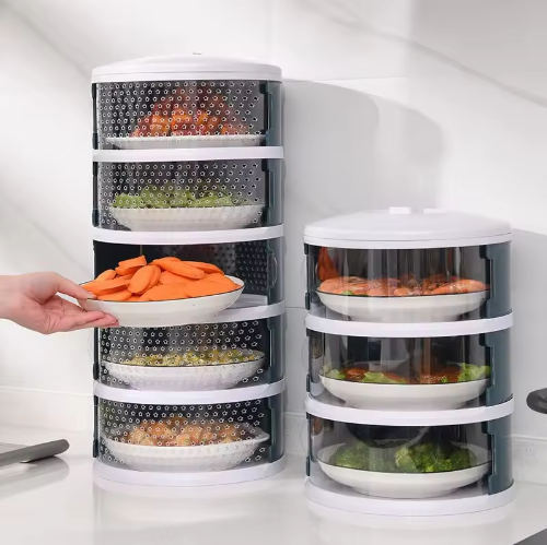 Stackable 5 Tier Food Fresh Keeper