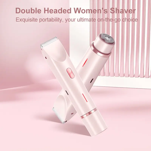 Full body shaver to trim women's private parts, pubic hair and armpit hair hair removal device, anti-scratch electric shaver