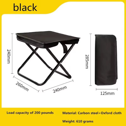 2-Pack Portable Outdoor Folding Seat With Bag
