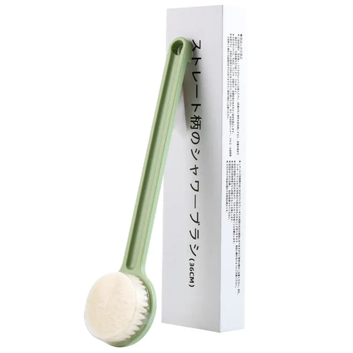 Buy one get one free Bathtub Shower Cleaning Scrubber Bath Brush with Long Wooden Stick Handle Body Brush Deep Cleaning Bath Brush