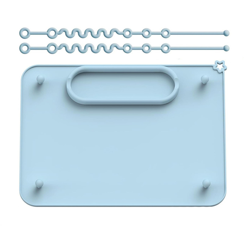 2-Pack Multi Use Silicone Baby Dining Mat