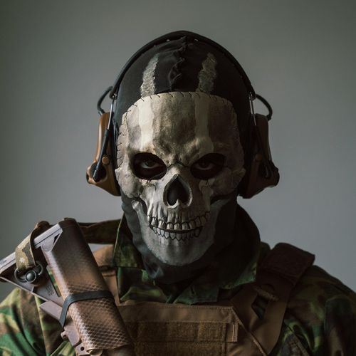 Call of Duty Ghost Skull Roleplay Props