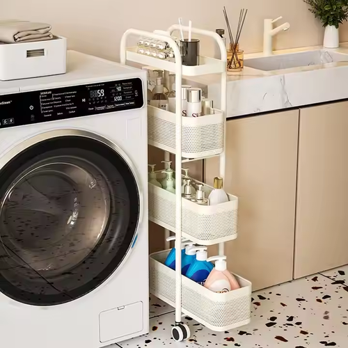 Silent Wheel Kitchen Storage For Easy Access