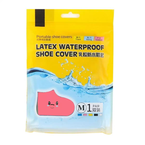 5-Pack Foldable Waterproof Anti slip Thickened Wear resistant Shoe Covers