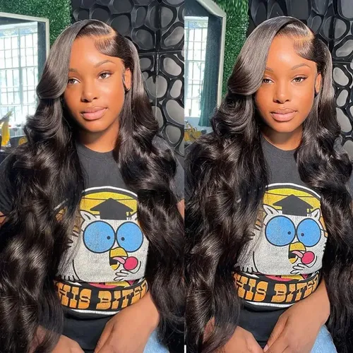 Long Wavy Wig – Black