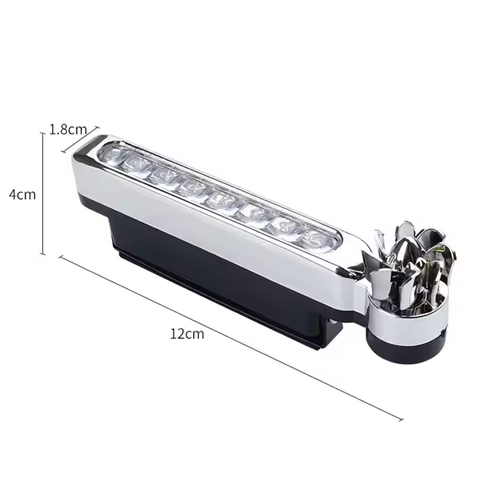 2 Pack Car Decorative Lights Wind Electric Motorcycle Electric Vehicle Daytime Running Lights LED Decorative Lights
