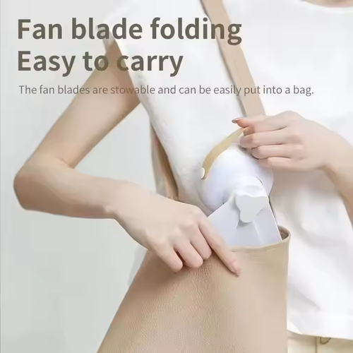 Night Light Portable Ceiling Fan With Remote