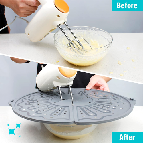 Foldable Practical Kitchen Utensil Silicone Cooking Pot Cover