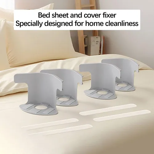Bed Sheet Corner Fasteners – 4 Pack