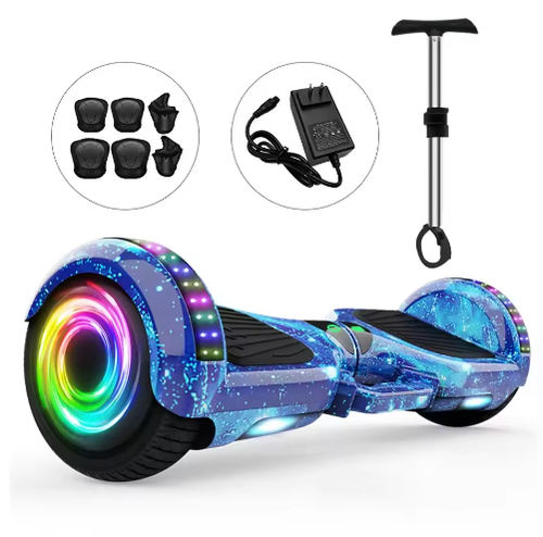 Bluetooth Enabled LED Hoverboard with Self Balance