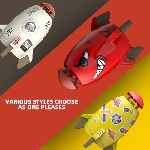 Space Rocket Water Sprinkler Toy For Kids